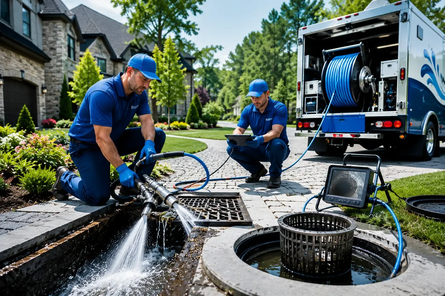 Local outdoor drain cleaning professionals in North Bennington, VT